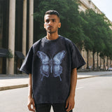 Men's Vintage T Shirt Short Sleeve T-Shirt Men's Cartoon Print