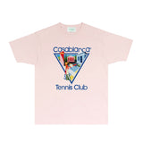 Casablanca T Shirts Fashion Print Street