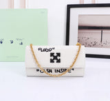 Off White Bag Casual Outdoor Convenient Tote Bag