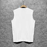 Amiri tank top colorful butterfly garland printing