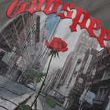 Godspeed T Shirts Street View Rose Print Cotton Casual Short Sleeve Men and Women