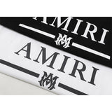 Amiri T Shirts Fashion Print Couple High Street