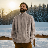 Men Sweaters Men's Vintage Spring and Autumn Loose