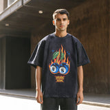 Men's Vintage T Shirt Printed Short Sleeve T-Shirt