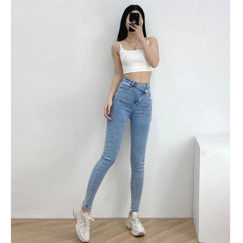 Women Jeans Tight Stretch Slim Fit