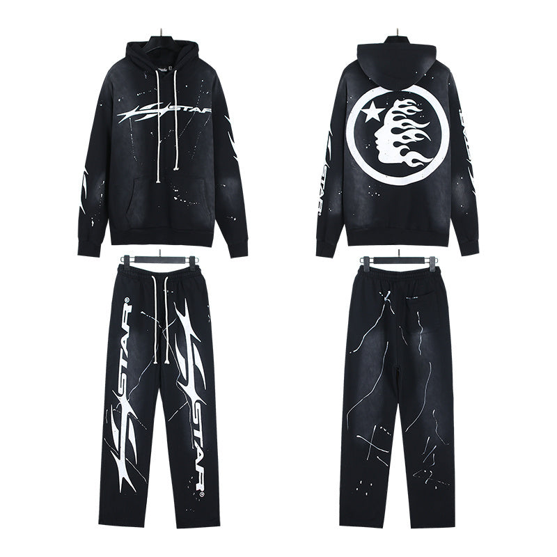 Hellstar Hoodie And Pants Two-Piece Set
