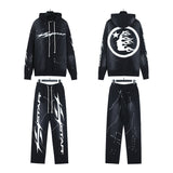 Hellstar Hoodie And Pants Two-Piece Set