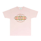 Casablanca T Shirts Fashion Print Street