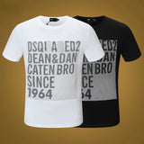 Dsq2 T Shirt Casual Sports Printed Short Sleeve Summer Men