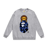 Bathing ape Crew neck sweatshirt