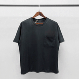 Fog Fear of God Essentials T Shirt Classic Solid Color Pocket Loose and Simple Couple Short Sleeve T-shirt