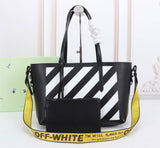 Off White Bag Casual Outdoor Convenient Tote Bag
