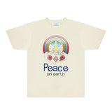 Casablanca T Shirts Fashion Print Street