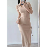 Women Dresses Summer Slim Fit Slimming Dress