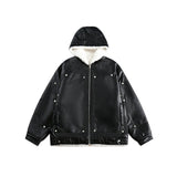 Unisex Coat Retro Loose Double-Sided Winter Coat