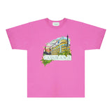 Casablanca T Shirts Fashion Print Street