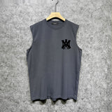 Amiri tank top hollywood spider printing