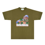 Casablanca T Shirts Fashion Print Street