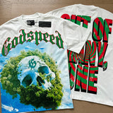 Godspeed T-Shirt Retro Fantasy Pattern