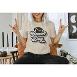 Game Day Shirt Women Football Mom T-Shirt Short Sleeve
