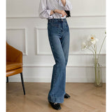 Women Jeans Loose Slim Flare Pants