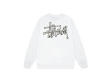 Stussy Sweatshirts Classic Print Fashion Sweater