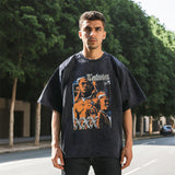 Mens Vintage T Shirt Short Sleeve T-Shirt Men Casual