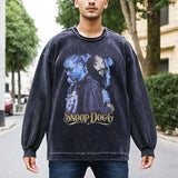 Mens Vintage Long Sleeve Shirt Long Sleeve T-Shirt Men's Street