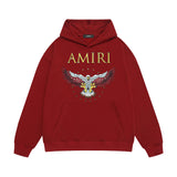 Amiri Hoodie Printed Trendy Pure Cotton