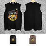 Amiri tank top cartoon starfish printing