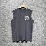 Amiri tank top note fan printing