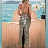 Bridesmaid Dresses Sexy Halter Dress