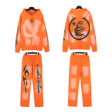 Hellstar Hoodie And Pants Two-Piece Set
