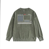 Amiri Distressed Sweatshirt Printed Trendy Pure Cotton