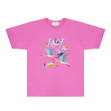 Casablanca T Shirts Fashion Print Street