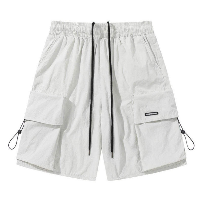 Men Shorts Multi-Pocket Loose Shorts Summer Casual Sports