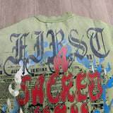 First Row T Shirts Sacred Heart Cropped Tee 2026ss Latest Los Angeles Street Trend Brand