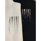Amiri Hoodie High Street Fashion Prints