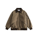 Unisex Coat Loose Lapels Overalls Male