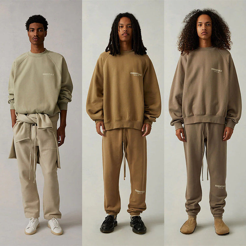 Fog Essentials Sweatshirt Unisex Crew Neck Loose Sweater