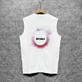 Amiri tank top splash color ring printing