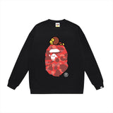 Bathing ape Crew neck sweatshirt