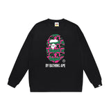 Bathing ape Crew neck sweatshirt