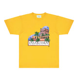 Casablanca T Shirts Fashion Print Street
