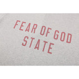 Fog Essentials T Shirts Spring/Summer FOG Double Line Letter Print Crew Neck Short Sleeves