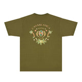 Casablanca T Shirts Fashion Print Street