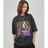 Zelda Link T Shirt Pc GameVintage Washed Top Tees Hip Hop