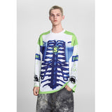 Men Long Sleeve Shirt Saint Michael Loose Long Sleeve Shirt