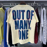 Godspeed t Shirts Basketball Dream Team Trident Print Cotton Casual Short Sleeve Men and Women