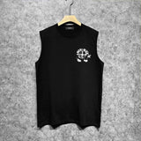 Amiri tank top note fan printing